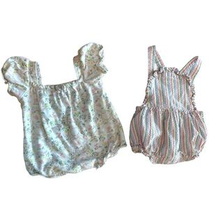 Janie and Jack 0-3 Month Onesies Bundle